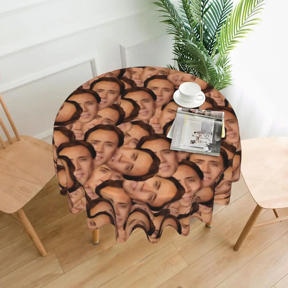 Скатерть Николаса Кейджа с забавным принтом Николая, защитная скатерть на стол из полиэстера для гостиной, дешевая фотобумага
Скатерть Николаса Кейджа с забавным принтом Николая, защитная скатерть на стол из полиэстера для гостиной, дешевая фотобумага