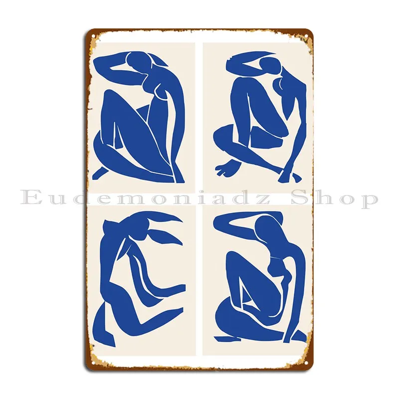 Matisse Blue Women Metal Sign Character Garage Rusty Create Classic Tin Sign Poster
Matisse Blue Women Metal Sign Character Garage Rusty Create Classic Tin Sign Poster
