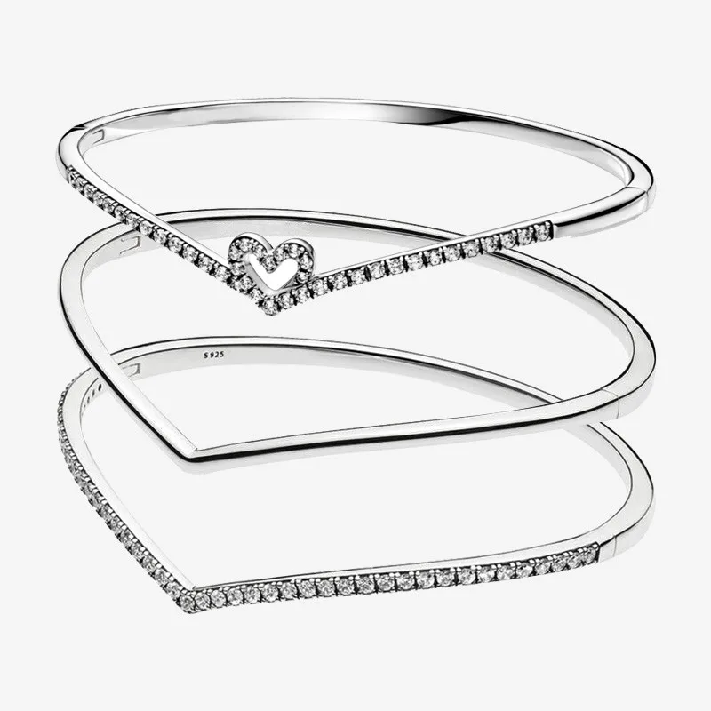 Authentic S925 Sterling Silver Sparkle Set Cz Love Bracelet Women's Diy Jewelry Original Charm
Authentic S925 Sterling Silver Sparkle Set Cz Love Bracelet Women's Diy Jewelry Original Charm