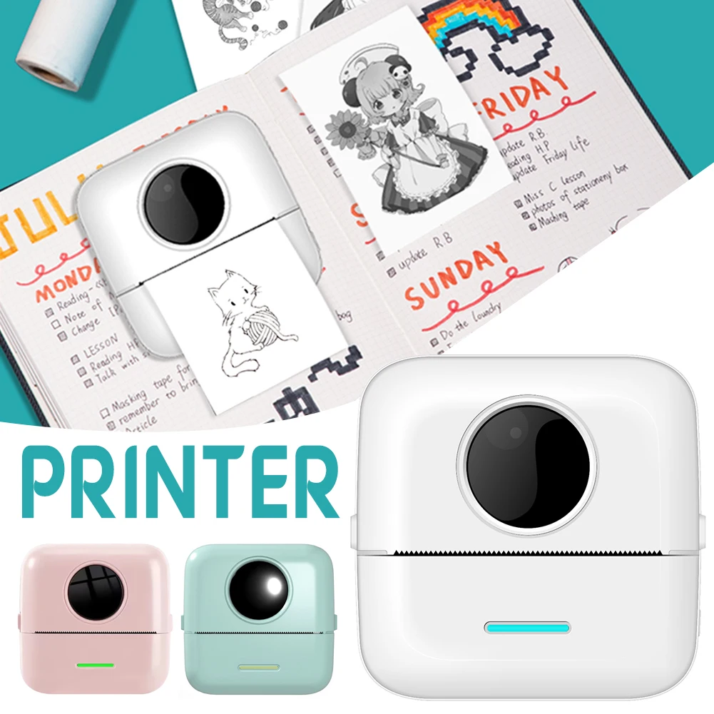 Portable X5 Thermal Printer Mini Wireless Bluetooth Mini Pocket Label Notes Printer 57mm For Home and Office Android IOS
Portable X5 Thermal Printer Mini Wireless Bluetooth Mini Pocket Label Notes Printer 57mm For Home and Office Android IOS