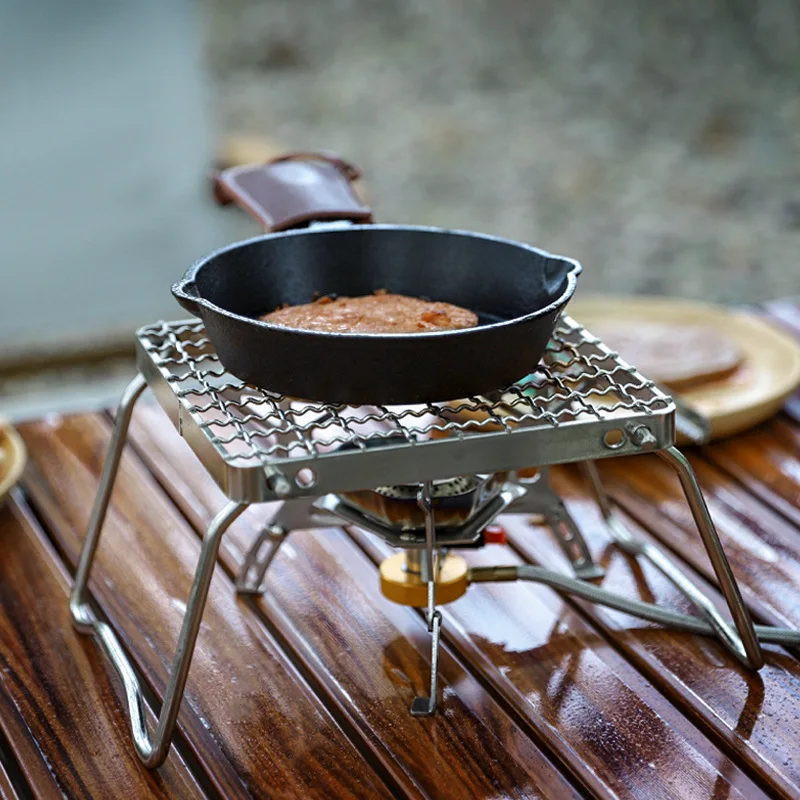 Outdoor Portable Folding 304 Stainless Steel Stove Frame Camping Picnic Barbecue Rack Pot Rack Baking Tray Small Mini Bracket
Outdoor Portable Folding 304 Stainless Steel Stove Frame Camping Picnic Barbecue Rack Pot Rack Baking Tray Small Mini Bracket