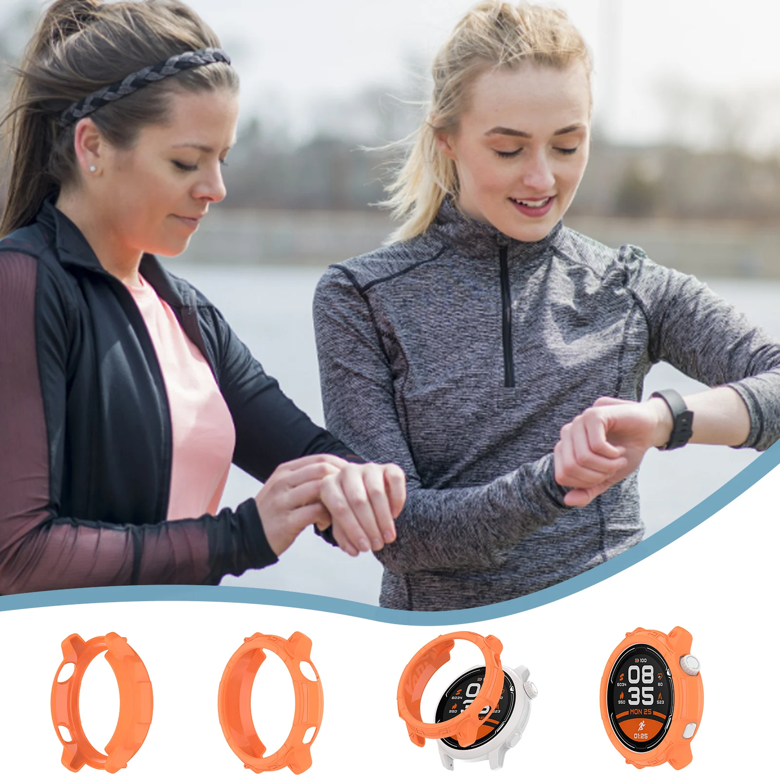 Silicone Watch Cover Coros-compatible Pace2 Lightweight And Durable Case For Coros-compatible Pace2 Protective Cover Case 46.9mm 
Silicone Watch Cover Coros-compatible Pace2 Lightweight And Durable Case For Coros-compatible Pace2 Protective Cover Case 46.9mm