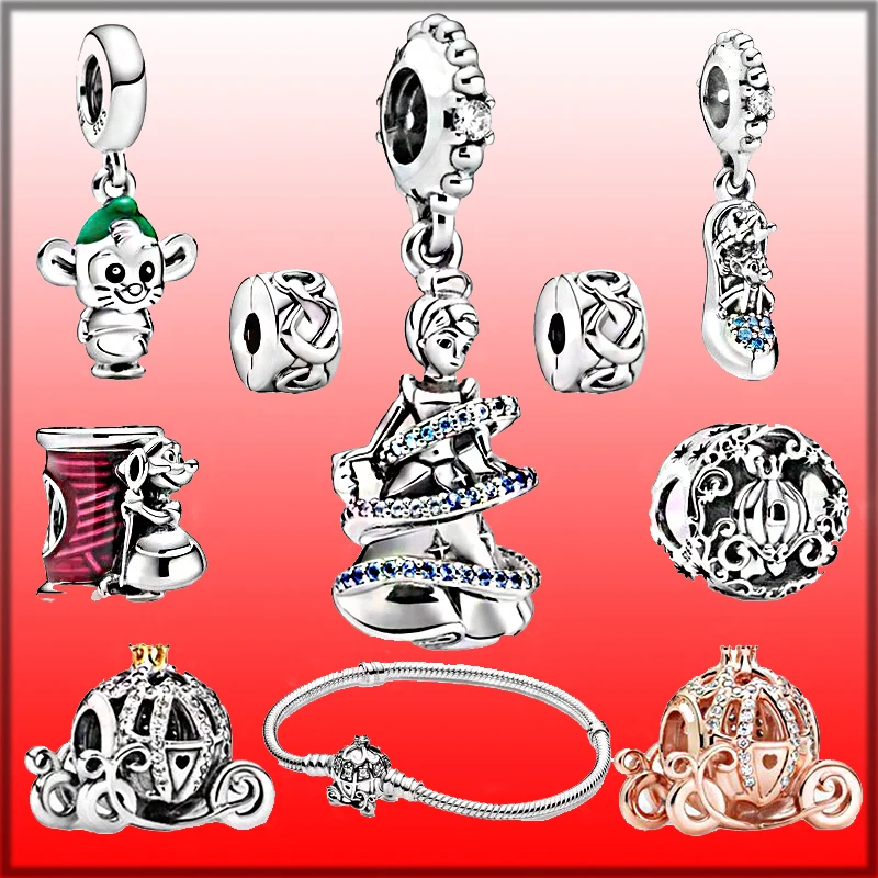Classic 925 Sterling Silver Ladies Jewelry Pumpkin Car Robot Original Pandora Designer Bracelet DIY Charm Delicate Beaded Gift
Classic 925 Sterling Silver Ladies Jewelry Pumpkin Car Robot Original Pandora Designer Bracelet DIY Charm Delicate Beaded Gift
