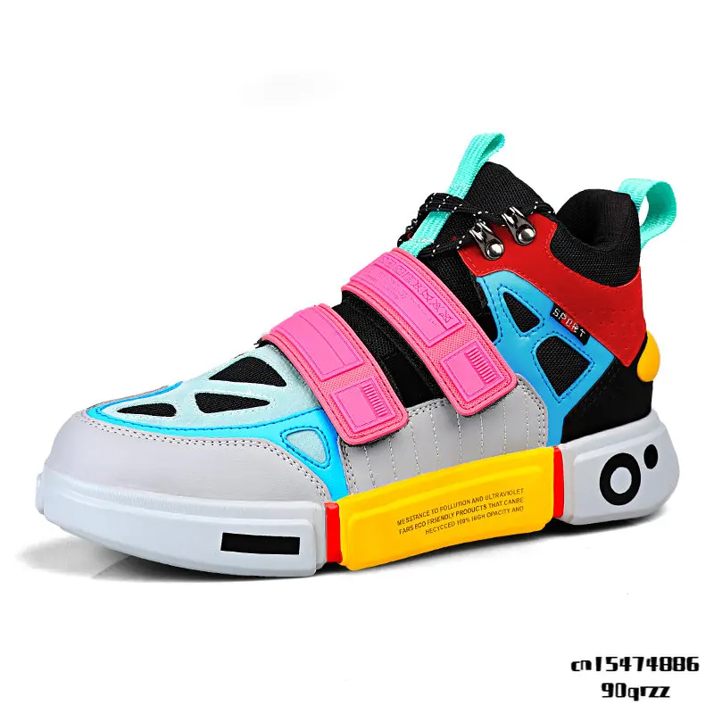 Unisex Breathable Chunky Sneakers Summer Men Women Outdoor Sport Low-top Running Shoes Colorful Upper Size 36-46
Unisex Breathable Chunky Sneakers Summer Men Women Outdoor Sport Low-top Running Shoes Colorful Upper Size 36-46