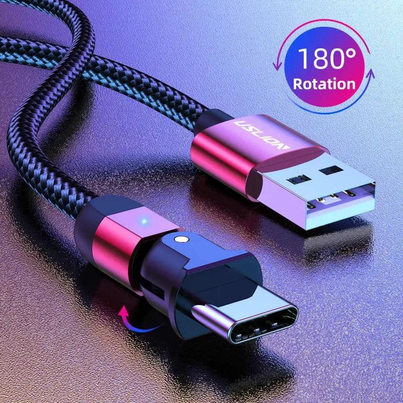 Usb-кабель для быстрой зарядки и передачи данных с поворотом на 180 °
Usb-кабель для быстрой зарядки и передачи данных с поворотом на 180 °