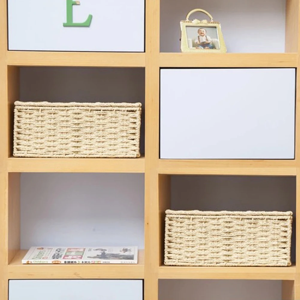 Соломенная оплетка, экологически чистый органайзер, держатель для салфеток для ванной, практичная прямоугольная коробка для гостиной, офис... 
Соломенная оплетка, экологически чистый органайзер, держатель для салфеток для ванной, практичная прямоугольная коробка для гостиной, офис...