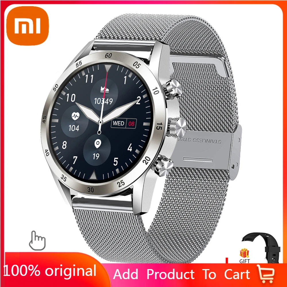 Xiaomi Bluetooth Call Smart Watch Custom Dial Full Touch Screen Waterproof Smartwatch Sports Fitness Heart Rate Watch For Mens
Xiaomi Bluetooth Call Smart Watch Custom Dial Full Touch Screen Waterproof Smartwatch Sports Fitness Heart Rate Watch For Mens
