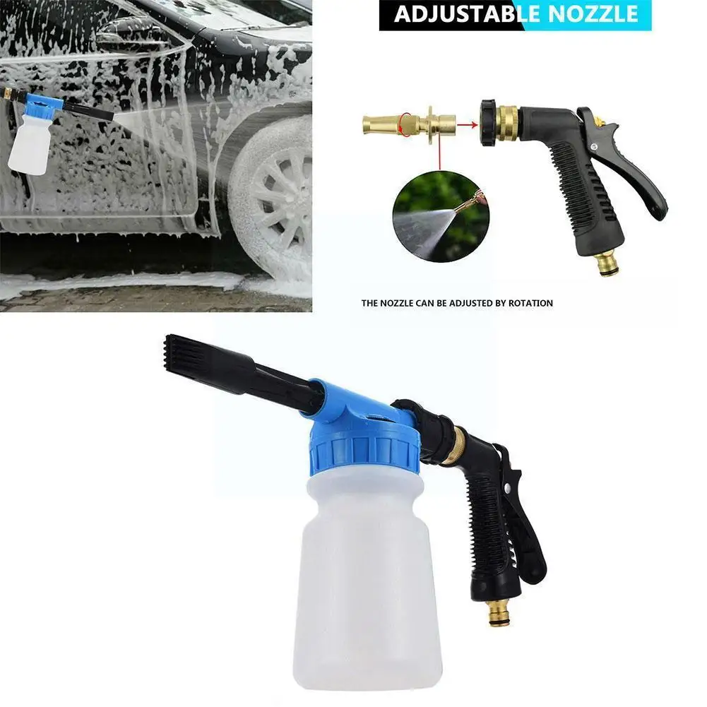Portable 2 in 1 Foam sprayer Lance Water Gun low Pressure Nozzle Sprayer Car Tools Cleaning Wash Washer Jet Tool Automobile V6A1
Portable 2 in 1 Foam sprayer Lance Water Gun low Pressure Nozzle Sprayer Car Tools Cleaning Wash Washer Jet Tool Automobile V6A1