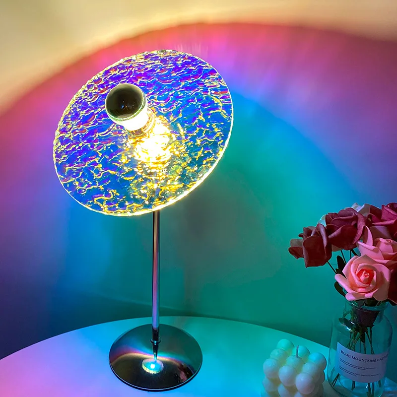 USB Plug-in Colorful Table Lamp Net Red Atmosphere Lamp Bedroom Study Holiday Romantic Floor Lamp Neon Sign
USB Plug-in Colorful Table Lamp Net Red Atmosphere Lamp Bedroom Study Holiday Romantic Floor Lamp Neon Sign