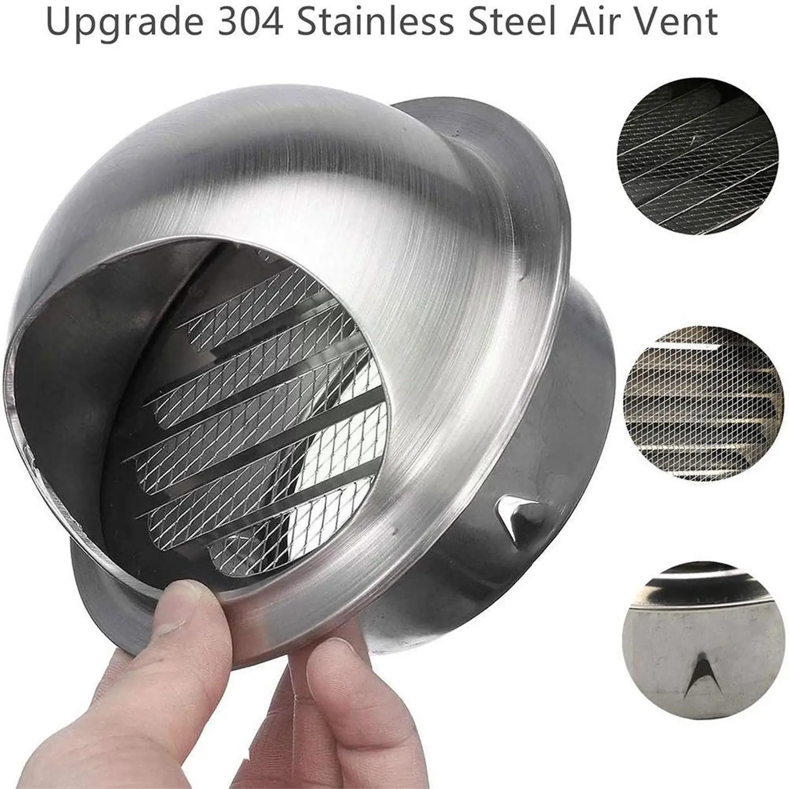 Steel Exhaust Cap Wall Ceiling Vent Ducting Ceiling Wall Cover Waterproof Grille Ventil Exhaust Duct Vent S5a8
Steel Exhaust Cap Wall Ceiling Vent Ducting Ceiling Wall Cover Waterproof Grille Ventil Exhaust Duct Vent S5a8