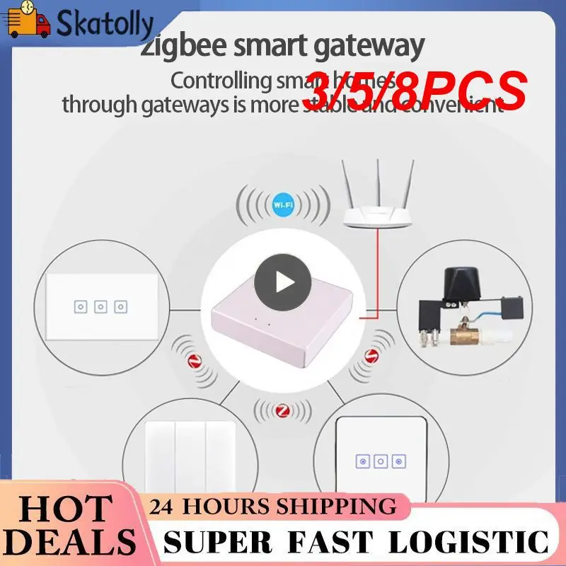 3/5/8PCS With Alexa Google Home Compact Zigbee Device Mini Gateway Hub Universal Zigbee Gateway Hub Smart Home Remote Control
3/5/8PCS With Alexa Google Home Compact Zigbee Device Mini Gateway Hub Universal Zigbee Gateway Hub Smart Home Remote Control