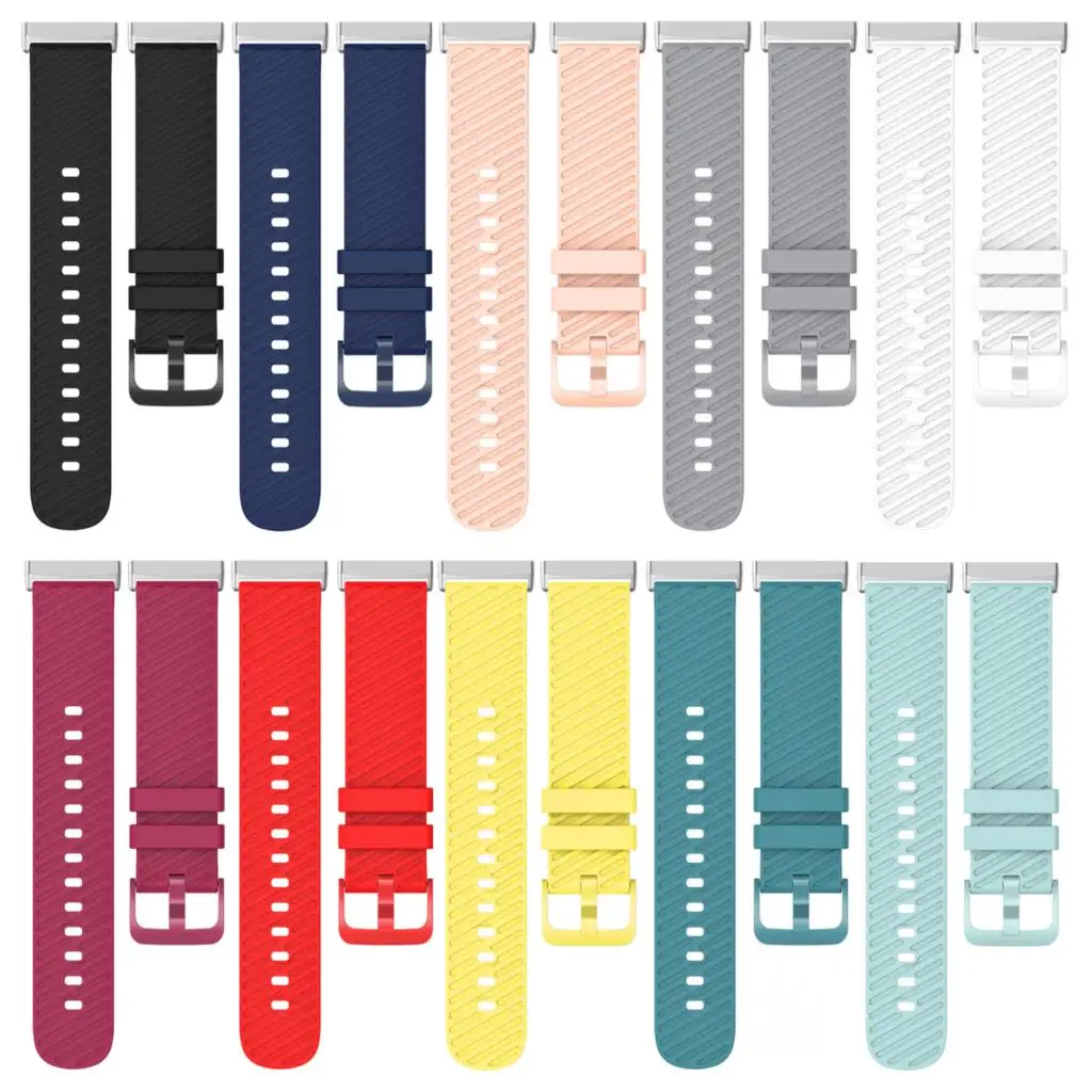 Watch Bracelet for Fitbit Versa 4 Correa Fitbit Sense 2 Band Twill Striped Silicone Wristband for Fitbit Versa 3 Strap Sense
Watch Bracelet for Fitbit Versa 4 Correa Fitbit Sense 2 Band Twill Striped Silicone Wristband for Fitbit Versa 3 Strap Sense