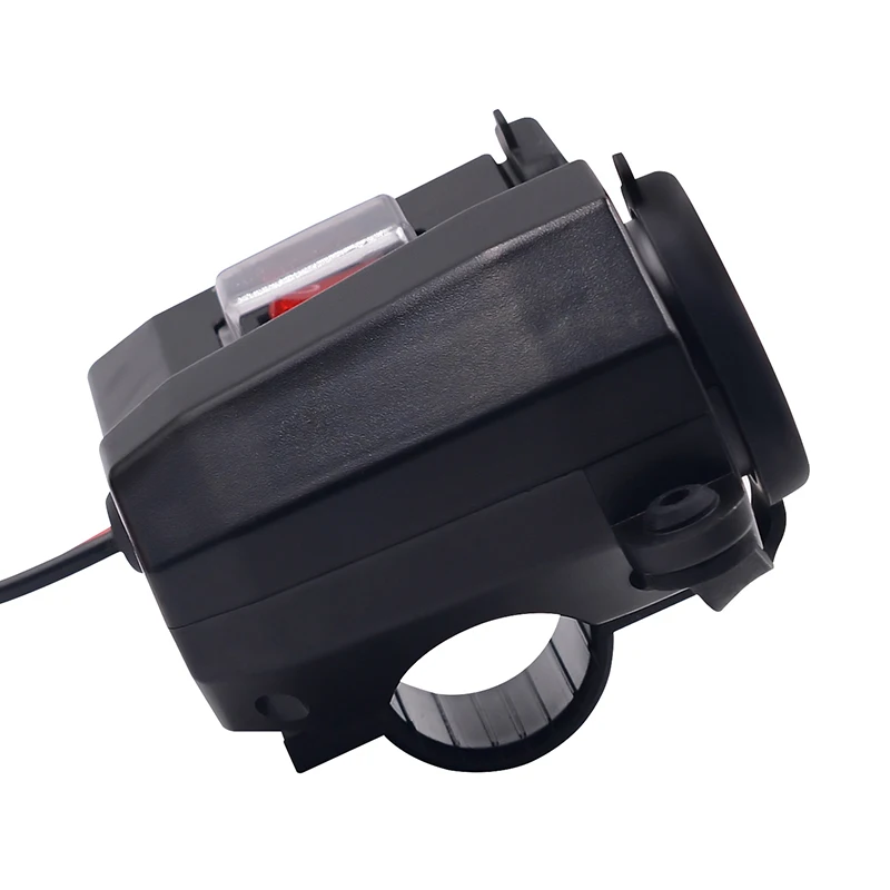 2 Ports Motorcycle USB Charger Accessories Lighter Plastic Metal 12V Socket Outlet Dual USB Charger LED Voltmeter+Switch
2 Ports Motorcycle USB Charger Accessories Lighter Plastic Metal 12V Socket Outlet Dual USB Charger LED Voltmeter+Switch