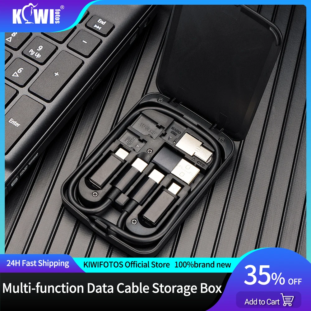 Multi-Functional Compact Cable Card Data Cable USB Box Mobile Phone Holder USB Adapter Kit Compact Cable Convertor Storage Box
Multi-Functional Compact Cable Card Data Cable USB Box Mobile Phone Holder USB Adapter Kit Compact Cable Convertor Storage Box