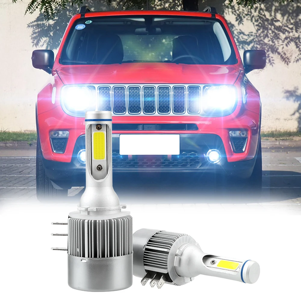 COB Auto Bulbs 1 Pair H15 LED Bulb Car Headlight for BENZ Audi BMW VW Car Lights 18W 2000LM Auto Car Led Car Headlight Lamp
COB Auto Bulbs 1 Pair H15 LED Bulb Car Headlight for BENZ Audi BMW VW Car Lights 18W 2000LM Auto Car Led Car Headlight Lamp