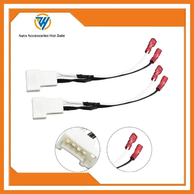 2x 4-контактный адаптер жгута проводов переднего динамика для Toyota Tacoma 2016-2019, адаптер жгута проводов, установка компонентных динамиков
2x 4-контактный адаптер жгута проводов переднего динамика для Toyota Tacoma 2016-2019, адаптер жгута проводов, установка компонентных динамиков