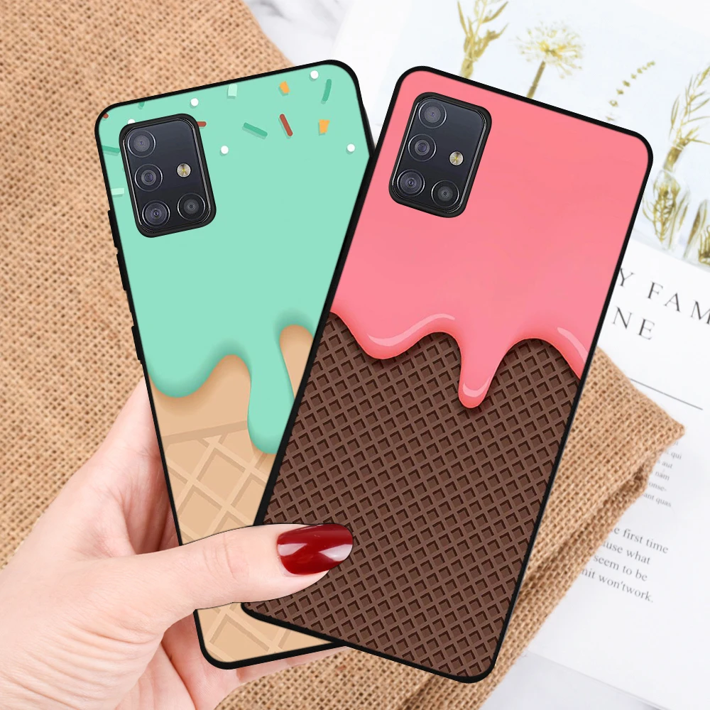 Ice Cream Case for Samsung Galaxy A03 Core A13 5G Soft TPU Cover for Samsung A52 A12 A51 A52s A32 A71 A50 A72 A21S A31 A70 Funda
Ice Cream Case for Samsung Galaxy A03 Core A13 5G Soft TPU Cover for Samsung A52 A12 A51 A52s A32 A71 A50 A72 A21S A31 A70 Funda