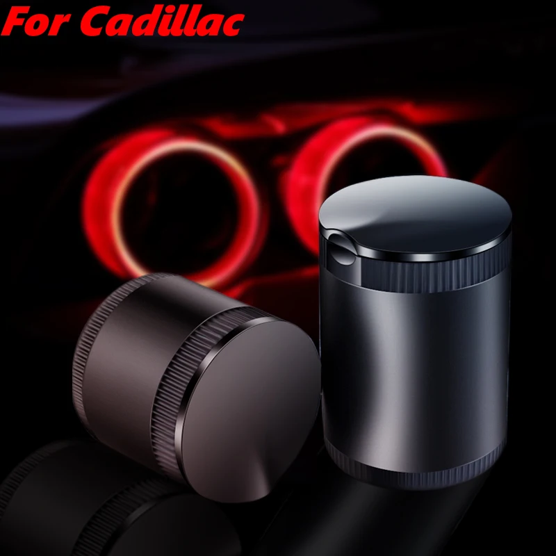 Universal Car Ashtrays with Led Lights Creative Personality Logo for Cadillac Escalade CTS SRX XTS CUE Auto Interior Accessories
Universal Car Ashtrays with Led Lights Creative Personality Logo for Cadillac Escalade CTS SRX XTS CUE Auto Interior Accessories
