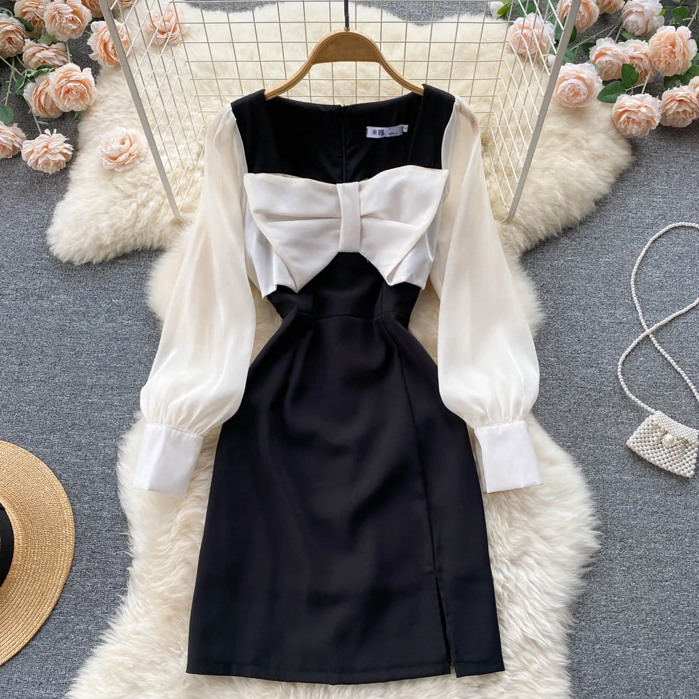 Aibeautyer New Casual Spring Autumn Solid Slim Full Lady Dress A Line Square Collar Chiffon Pullover Mid-Calf Women Dresses
Aibeautyer New Casual Spring Autumn Solid Slim Full Lady Dress A Line Square Collar Chiffon Pullover Mid-Calf Women Dresses