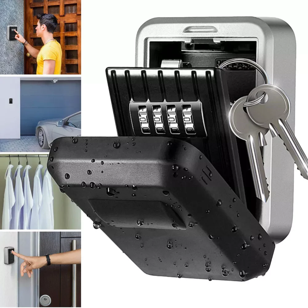 Key Lock Box with Waterproof Case Wall Mounted Password Key Box Decoration Key Code Box Key Storage Lock Box for Home Office
Key Lock Box with Waterproof Case Wall Mounted Password Key Box Decoration Key Code Box Key Storage Lock Box for Home Office