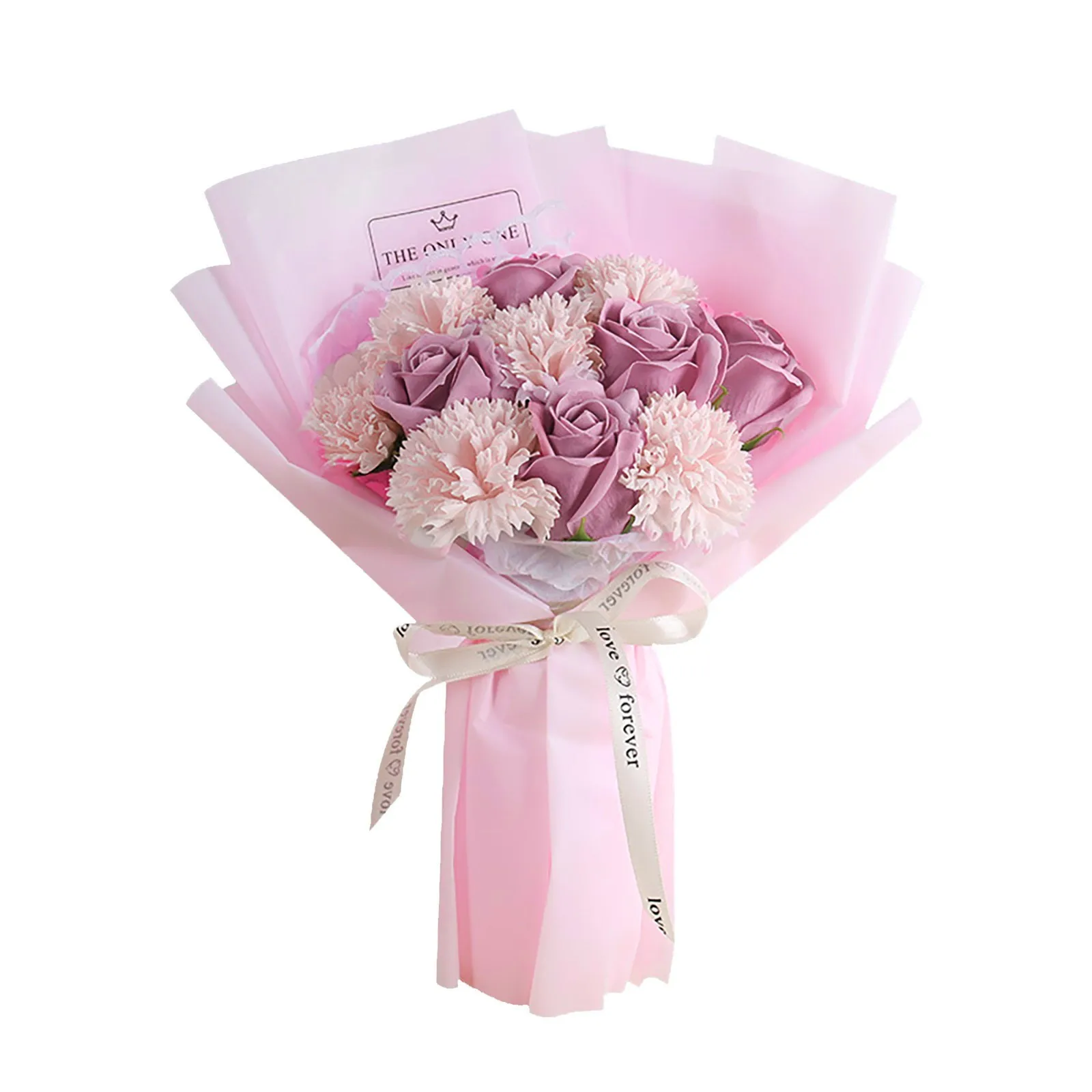 Preserved Day Bouquet Carnation Flower Gift Pink Rose Mother's Flower Soap Home Decor
Preserved Day Bouquet Carnation Flower Gift Pink Rose Mother's Flower Soap Home Decor