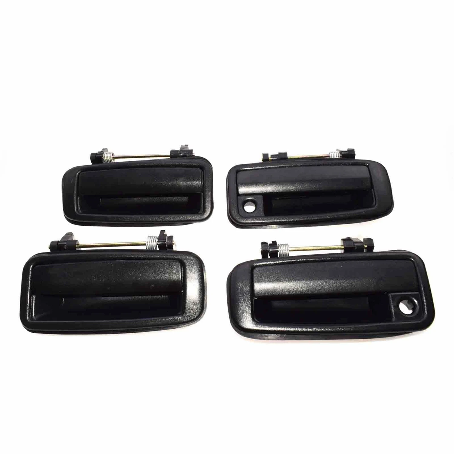 4 PCS(Front Rear Left Right)Outside Outer Exterior Door Handle For Toyota Corolla 1988-1992 69210-12110 69220-12110
4 PCS(Front Rear Left Right)Outside Outer Exterior Door Handle For Toyota Corolla 1988-1992 69210-12110 69220-12110
