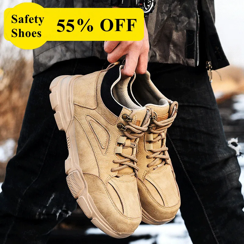2023 Work Safety Shoes Men Lightweight Safety Boots Indestructible Work Sneakers Women Kevlar Insole Protective Steel Toe Shoes
2023 Work Safety Shoes Men Lightweight Safety Boots Indestructible Work Sneakers Women Kevlar Insole Protective Steel Toe Shoes