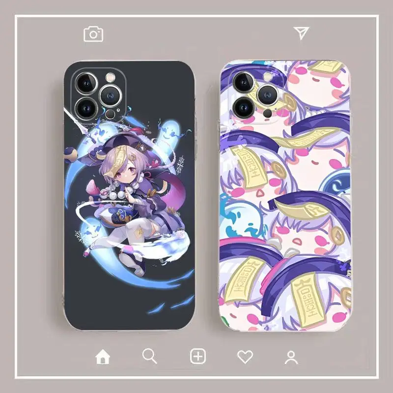 Qiqi Genshin Impact Phone Case For iPhone 14 13 12 11 Pro Max XS X XR SE 2020 6 7 8 Plus Mini Transparent Shell
Qiqi Genshin Impact Phone Case For iPhone 14 13 12 11 Pro Max XS X XR SE 2020 6 7 8 Plus Mini Transparent Shell