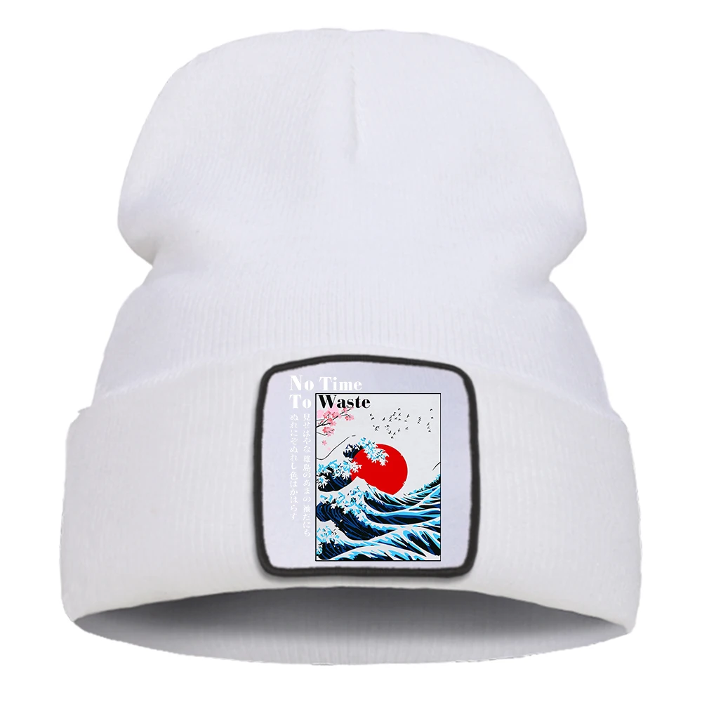 No Time To Waste Japan Style Knitted Hat Cotton Harajuku Homme Winter Punk Hats Windproof Street Hip Hop Men Beanie Caps
No Time To Waste Japan Style Knitted Hat Cotton Harajuku Homme Winter Punk Hats Windproof Street Hip Hop Men Beanie Caps