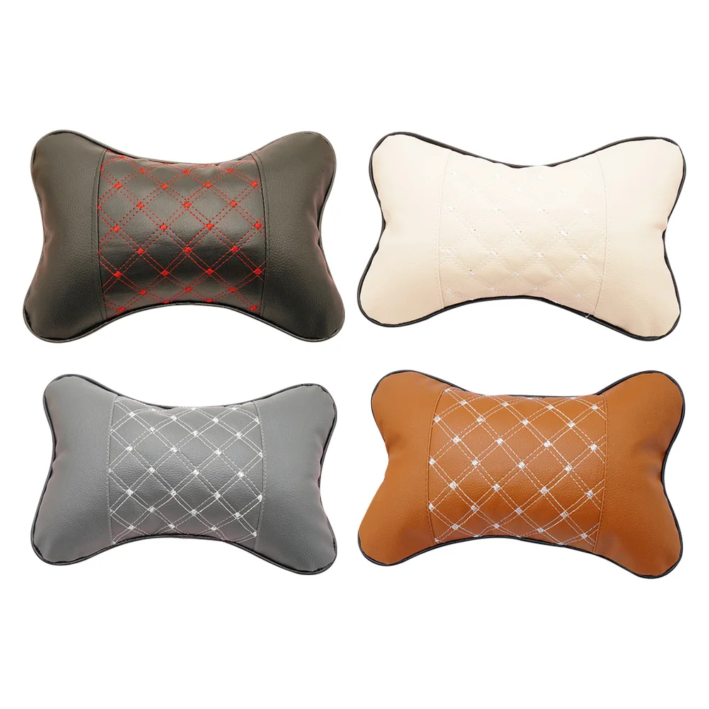 Mini All PU Leather Car Neck Pillows Comfortable Universal Auto Seat Head Neck Rest Cushion Headrest Pillow Pad Car Styling
Mini All PU Leather Car Neck Pillows Comfortable Universal Auto Seat Head Neck Rest Cushion Headrest Pillow Pad Car Styling