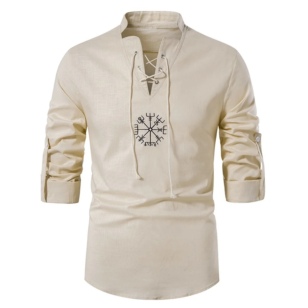Cotton Linen Hot Sale Men's Long-Sleeved Shirts Summer Solid Color Stand-Up Collar Casual Beach Style Beach Yoga Shirts
Cotton Linen Hot Sale Men's Long-Sleeved Shirts Summer Solid Color Stand-Up Collar Casual Beach Style Beach Yoga Shirts