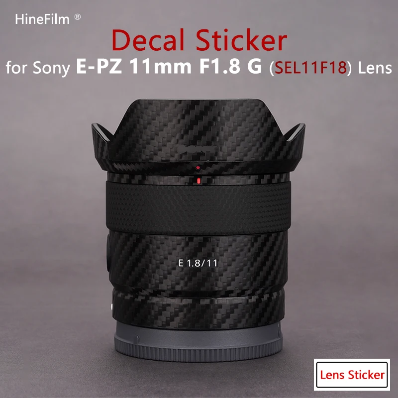 E11 F1.8 Lens Decal Skins for Sony E 11mm F1.8 Lens Stickers SEL11F18 Protector Cover Film 3M Vinyl Film
E11 F1.8 Lens Decal Skins for Sony E 11mm F1.8 Lens Stickers SEL11F18 Protector Cover Film 3M Vinyl Film