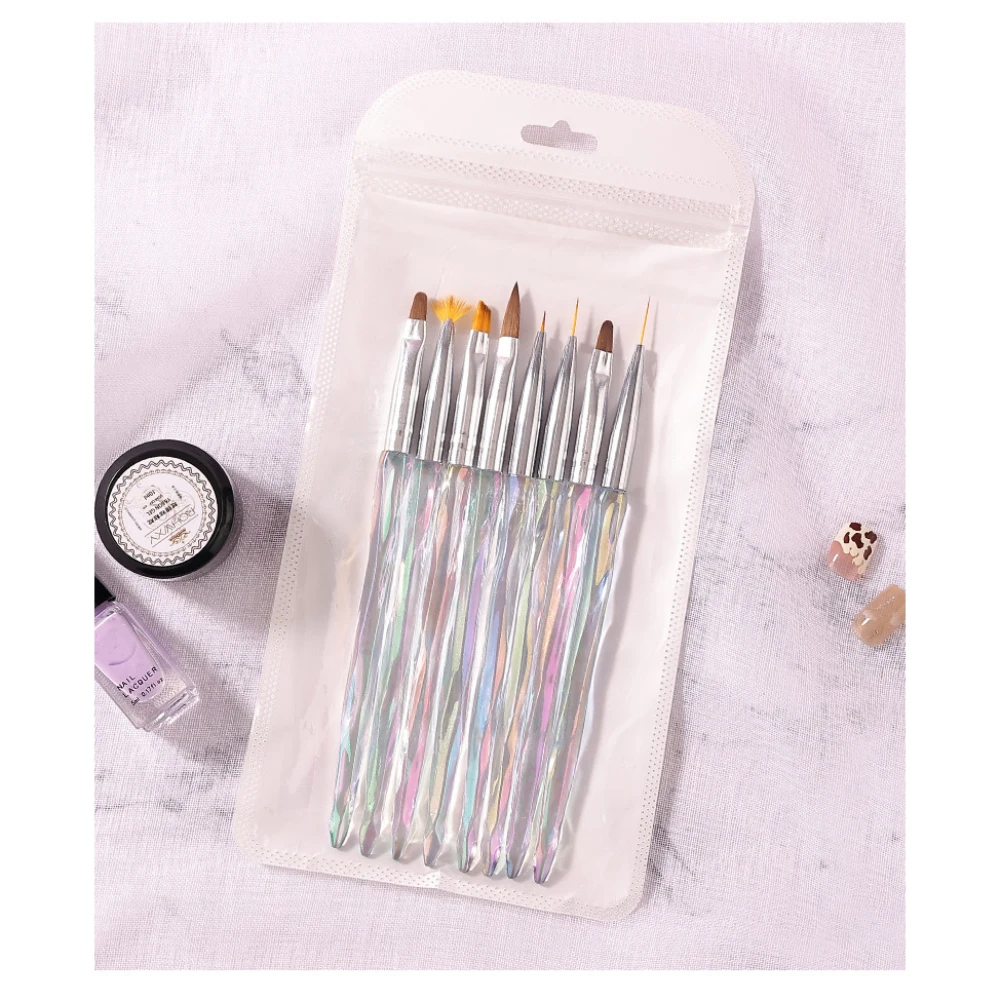 French Striped Nail Art Nail Brush Not Easy To Shed Hair Phototherapy Pen Beauty And Health Nail Enhancement Tools Pmma
French Striped Nail Art Nail Brush Not Easy To Shed Hair Phototherapy Pen Beauty And Health Nail Enhancement Tools Pmma