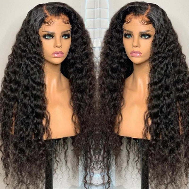 TalkTO 13x6 Deep Wave Lace Front Human Hair Wigs Transparent Lace Wig For Black Women PrePlucked Closure Curly Human Hair Wig
TalkTO 13x6 Deep Wave Lace Front Human Hair Wigs Transparent Lace Wig For Black Women PrePlucked Closure Curly Human Hair Wig