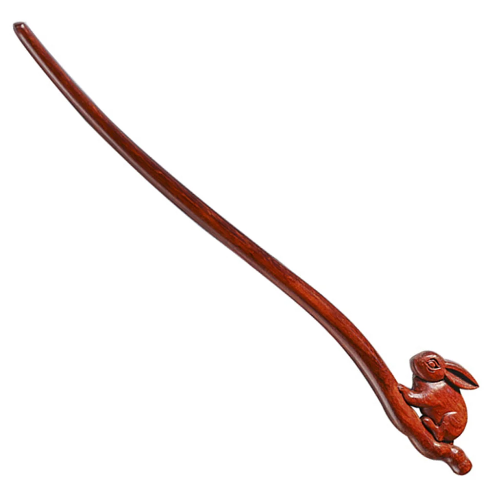 Vintage Wood Hair Chopstick Rabbit Engrave Hair Pin Wooden Carved Long Hair Stick Hairpin
Vintage Wood Hair Chopstick Rabbit Engrave Hair Pin Wooden Carved Long Hair Stick Hairpin