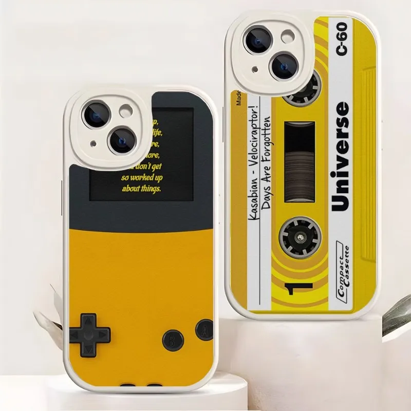 Music Retro Camera Cassette Phone Case Lambskin For Iphone 14 Pro Max 13 11 12 Mini Xr X Xs 7 8 Puls Se Luxury Mobile Cover
Music Retro Camera Cassette Phone Case Lambskin For Iphone 14 Pro Max 13 11 12 Mini Xr X Xs 7 8 Puls Se Luxury Mobile Cover