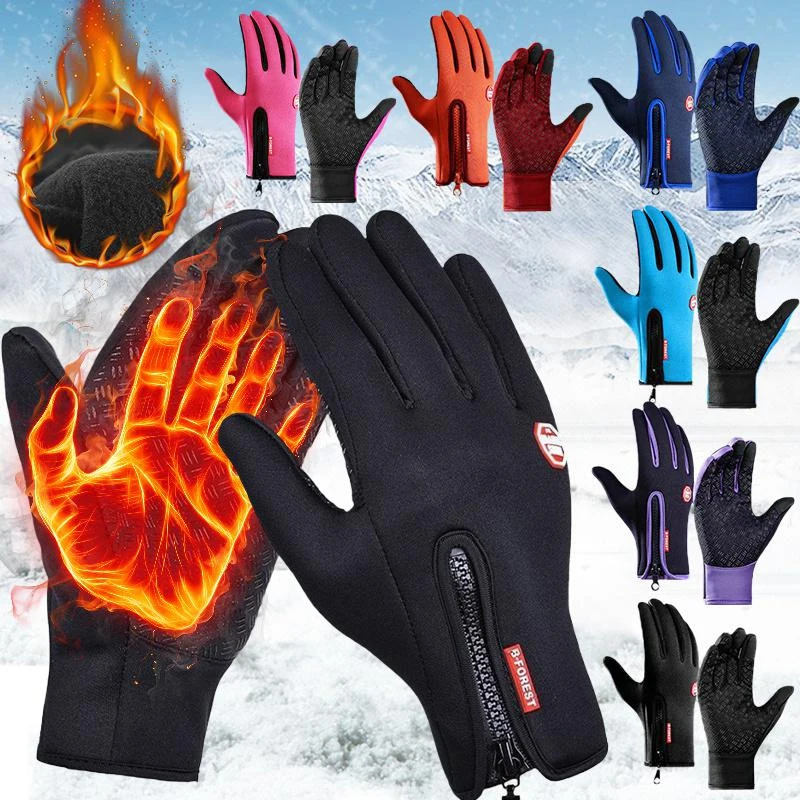 Winter Men's Gloves Warm Touchscreen Sport Fishing Waterproof Skiing Army Cycling Snowboard Non-slip Zipper Women Cold Gloves
Winter Men's Gloves Warm Touchscreen Sport Fishing Waterproof Skiing Army Cycling Snowboard Non-slip Zipper Women Cold Gloves
