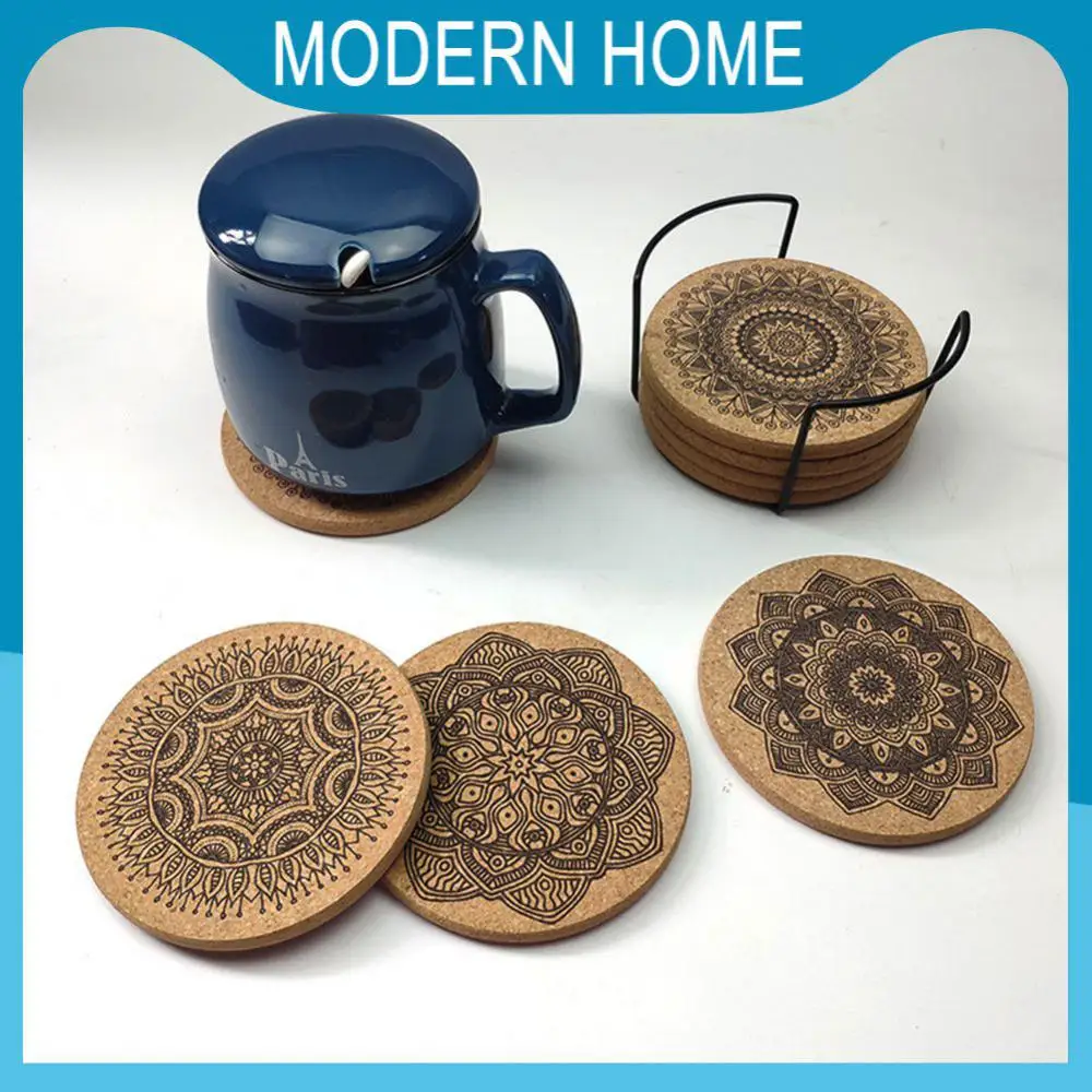 1 Set Creative Round Shape Wooden Coasters Nordic Mandala Design Coffee Cup Pad Non-slip 6pcs Wooden Coasters Table Mat 
1 Set Creative Round Shape Wooden Coasters Nordic Mandala Design Coffee Cup Pad Non-slip 6pcs Wooden Coasters Table Mat