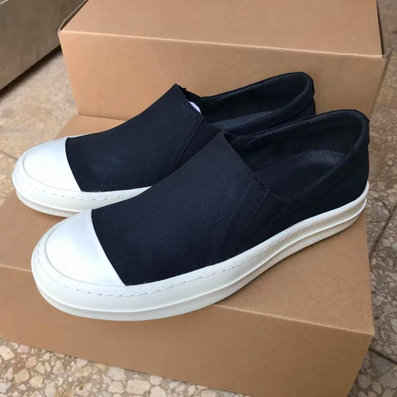 Men Women Couple Streetwear Fashion Casual Hip Hop Waxed Canvas Thick Sole Skate Shoes Male Punk Gothic Loafers Shoes 35-46 Size
Men Women Couple Streetwear Fashion Casual Hip Hop Waxed Canvas Thick Sole Skate Shoes Male Punk Gothic Loafers Shoes 35-46 Size