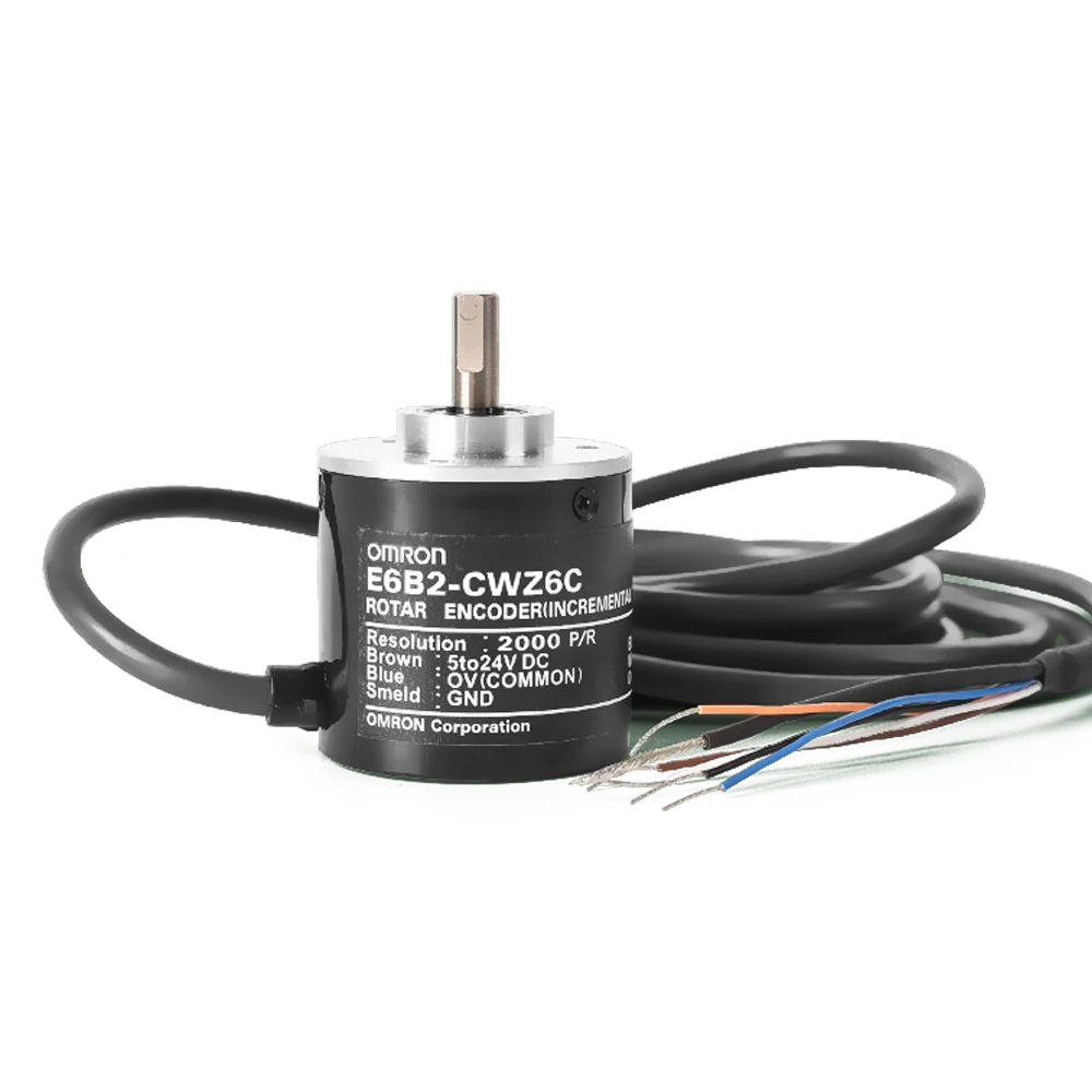 keleir 2000 pr 38mm out diameter shaft 8mm type incremental rotary encoder replacement of E6C2 EB50 S5208 encoder
keleir 2000 pr 38mm out diameter shaft 8mm type incremental rotary encoder replacement of E6C2 EB50 S5208 encoder