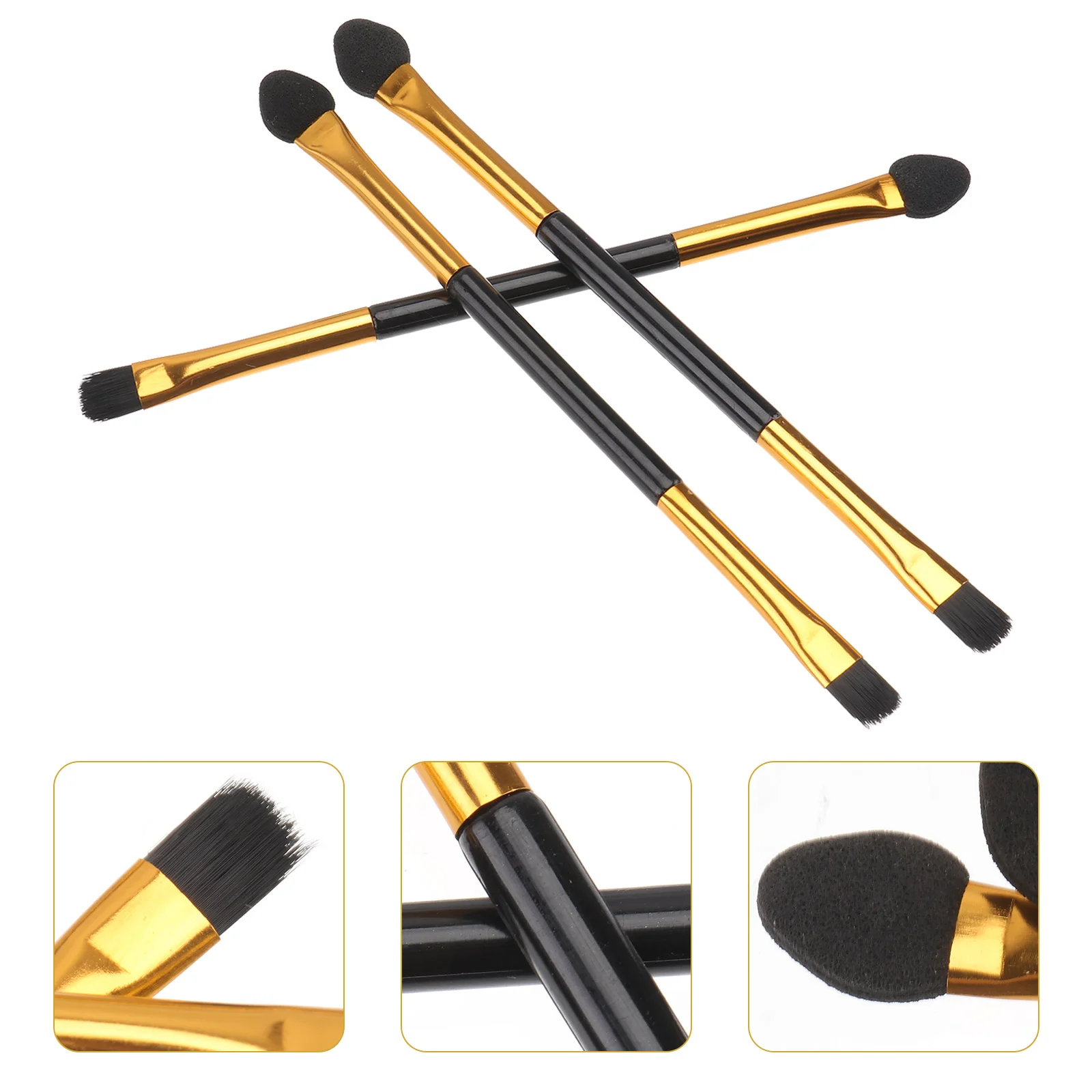 Eyeshadow Brush Makeup Eye Sponge Brushes Applicators Applicator Set Professional Tools Tipped Reusable Applier Blending Spoolie
Eyeshadow Brush Makeup Eye Sponge Brushes Applicators Applicator Set Professional Tools Tipped Reusable Applier Blending Spoolie