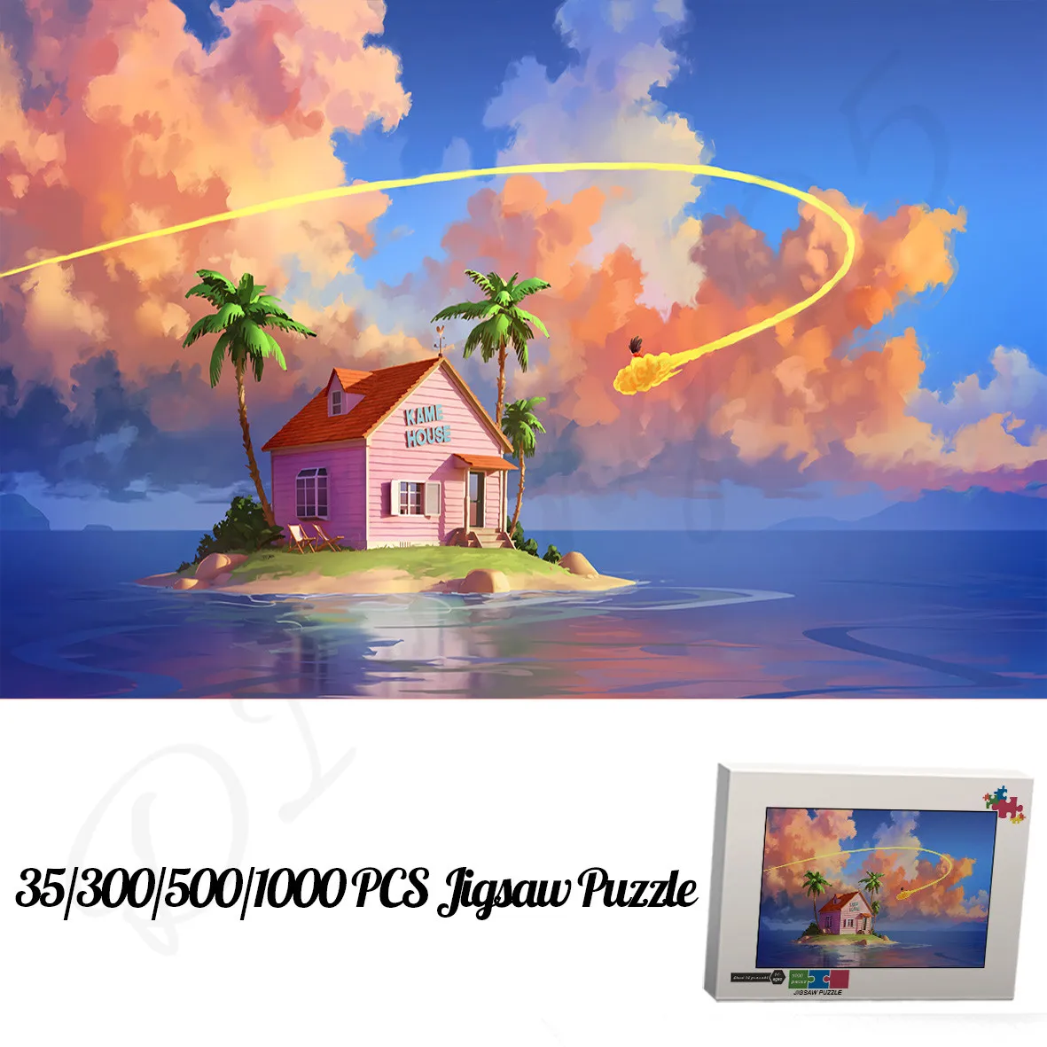 Puzzles for Adults Kame House and Beautiful Landscape 35 300 500 1000 Pieces Wooden Jigsaw Puzzles for Kids Anime Handmade Toys
Puzzles for Adults Kame House and Beautiful Landscape 35 300 500 1000 Pieces Wooden Jigsaw Puzzles for Kids Anime Handmade Toys