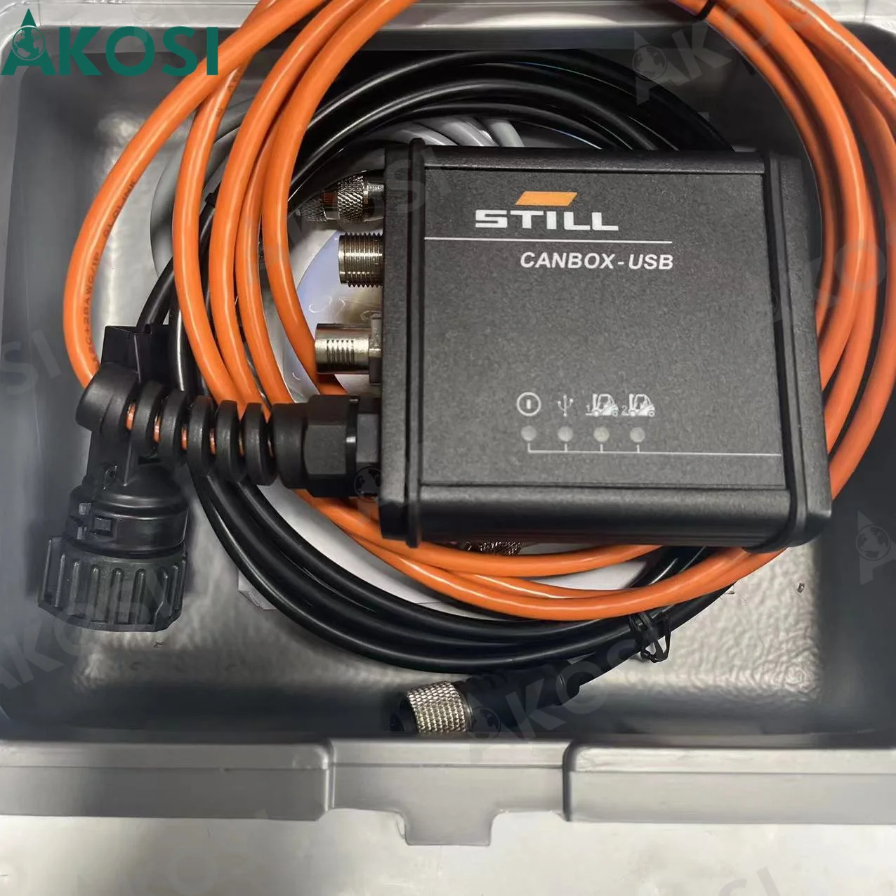 For Still Forklift Canbox 50983605400 Diagnostic Cable Still Interface Original Box Can Bus Line Still CANBOX 2 Diagnostic Tool
For Still Forklift Canbox 50983605400 Diagnostic Cable Still Interface Original Box Can Bus Line Still CANBOX 2 Diagnostic Tool
