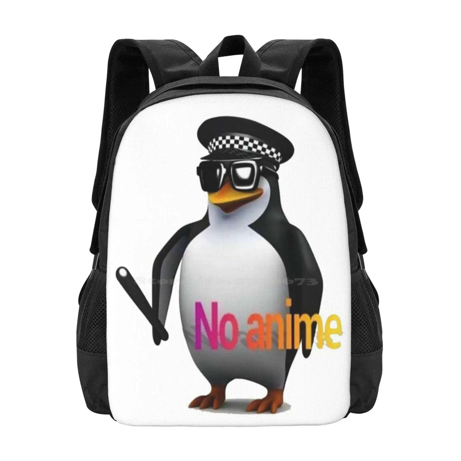 No Anime Allowed Penguin Cop Hot Sale Backpack Fashion Bags Penguin Cop Anime
No Anime Allowed Penguin Cop Hot Sale Backpack Fashion Bags Penguin Cop Anime