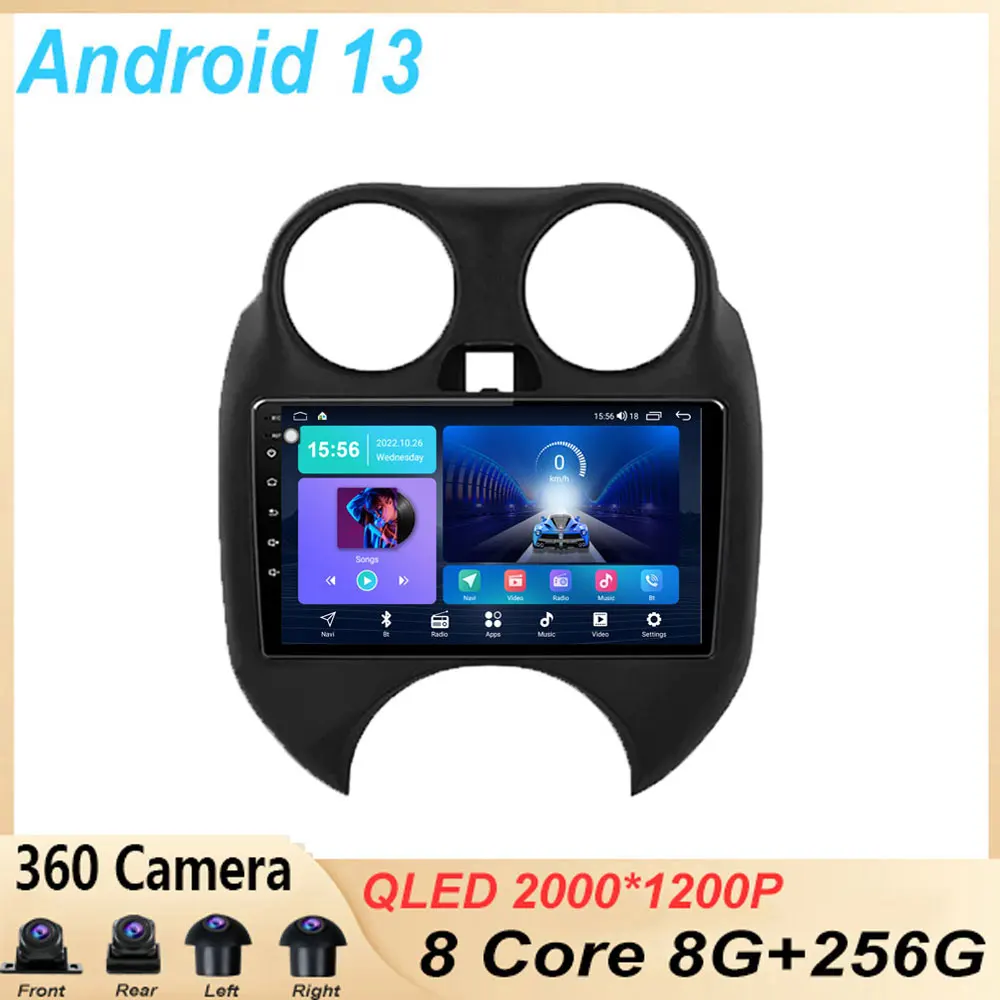 Автомагнитола 9 дюймов для Nissan March K13 2010 - 2013 android 13, мультимедийный видеоплеер, навигация GPS, Android No 2din, 2 din, dvd
Автомагнитола 9 дюймов для Nissan March K13 2010 - 2013 android 13, мультимедийный видеоплеер, навигация GPS, Android No 2din, 2 din, dvd