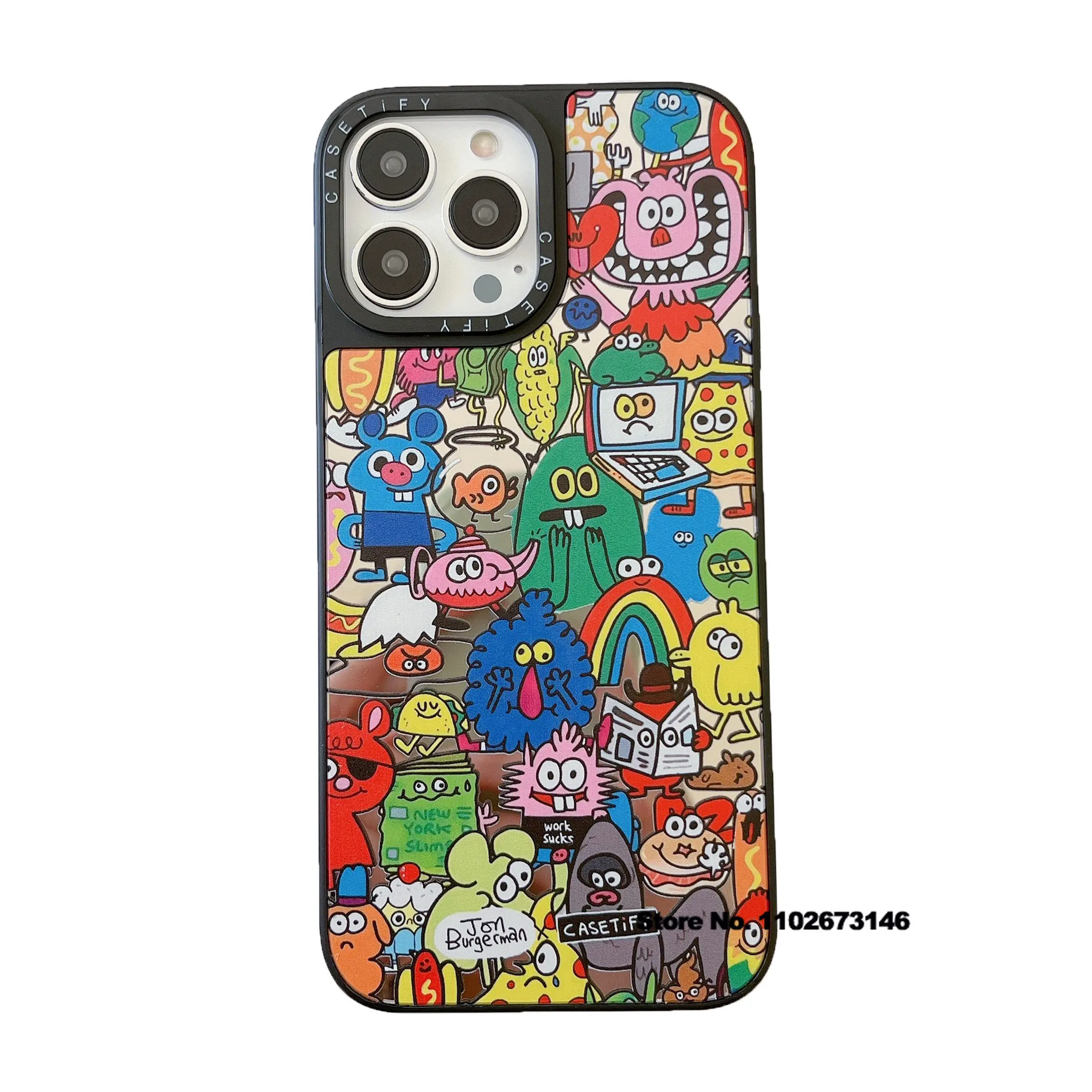 CASETIFY Monster Mirror Case for iphone 12 13 14 Pro 13 Mini 11 SE2022 6 7 8 Plus 14 Promax Case Back Cover D0309
CASETIFY Monster Mirror Case for iphone 12 13 14 Pro 13 Mini 11 SE2022 6 7 8 Plus 14 Promax Case Back Cover D0309