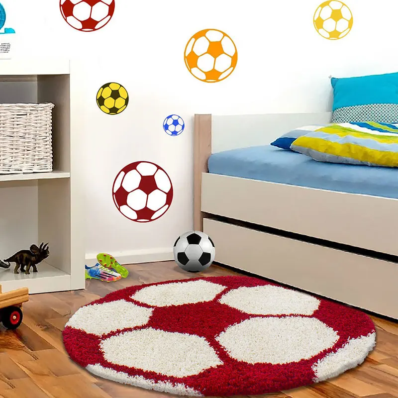 Football Round Carpet Tufted Ball Computer Chair Cushion Rug Bedroom Decor Door Mat Cartoon Children's Bedside Rug
Football Round Carpet Tufted Ball Computer Chair Cushion Rug Bedroom Decor Door Mat Cartoon Children's Bedside Rug
