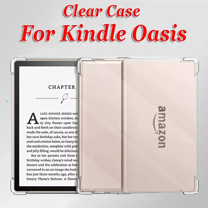 Shockproof Case for Kindle Oasis Cover Clear Kindle Case 2017 2019 Protective Cover 7'' Silicone Shell Reader Anti-Fall
Shockproof Case for Kindle Oasis Cover Clear Kindle Case 2017 2019 Protective Cover 7'' Silicone Shell Reader Anti-Fall