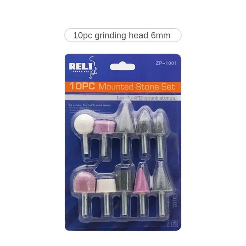 10PCS Electric Grinding Set Accessories Multifuctional Grinder Grinding Tool Rotary Polishing Electric Mill Accessories Set
10PCS Electric Grinding Set Accessories Multifuctional Grinder Grinding Tool Rotary Polishing Electric Mill Accessories Set