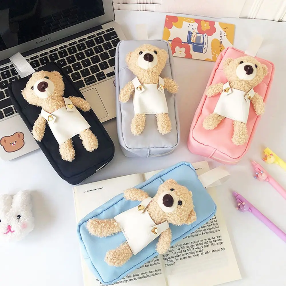 Kawaii Большой Вместительный чехол для карандашей s сумки с медведем из ткани Оксфорд на молнии футляр для ручек чехол для хранения школьный ст...
Kawaii Большой Вместительный чехол для карандашей s сумки с медведем из ткани Оксфорд на молнии футляр для ручек чехол для хранения школьный ст...